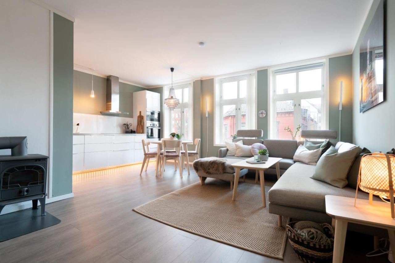 Apartmán The Golden Lion Street Getaway Trondheim Exteriér fotografie